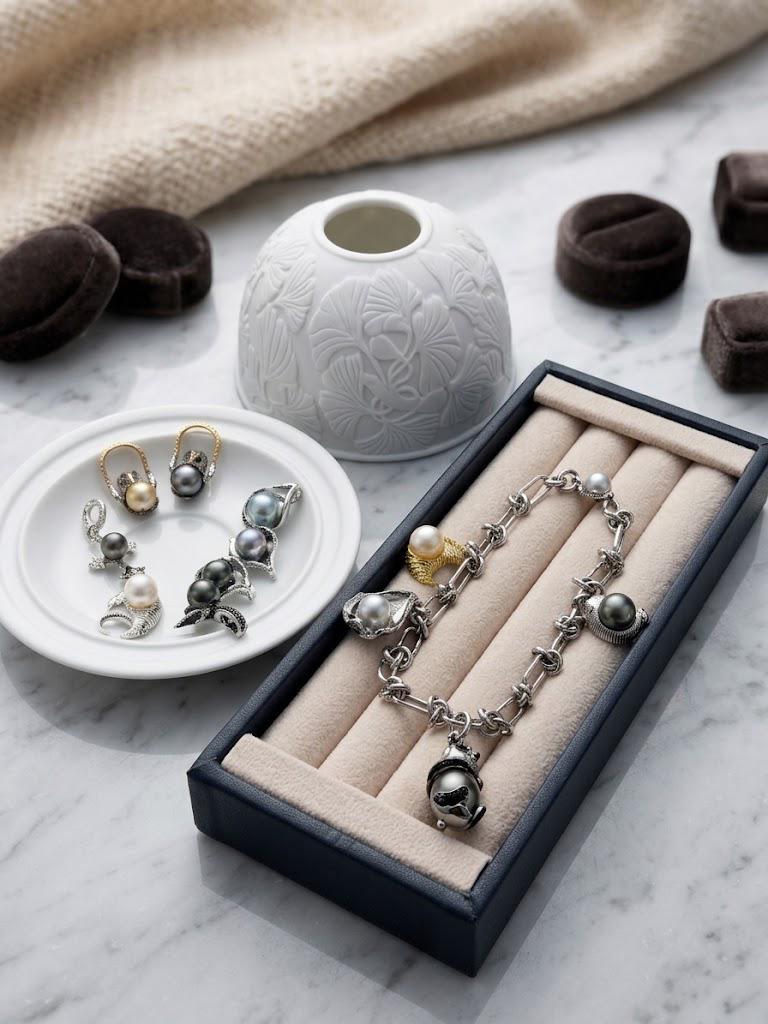Custom Pearl Charm Bracelet – Stainless Steel, Interchangeable Charms